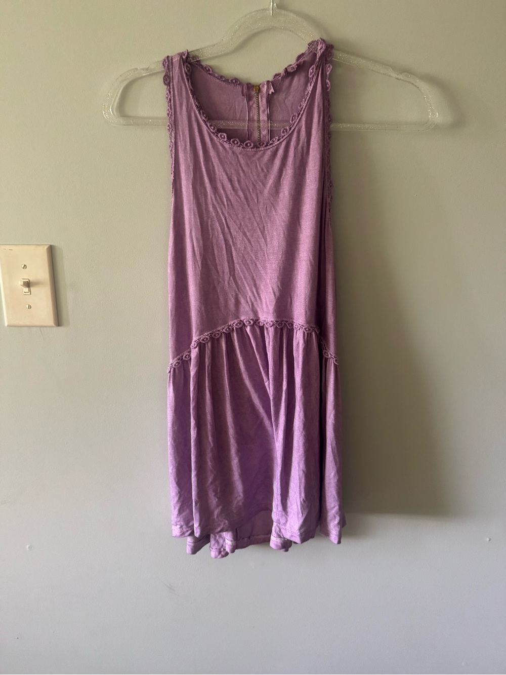 POL Lavender Purple Tank Top